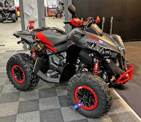 Fyrhjuling Can Am Renegade 1000 XXC T och Elmoped Surron Ridgeback stulna i Fotskäl väster om Kinna
